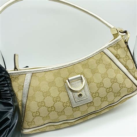 gucci baguette vintage|Gucci shoulder bag beige.